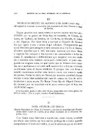 Privilegio inédito de Alfonso X el Sabio (1252-1284)