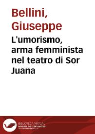 L'umorismo, arma femminista nel teatro di Sor Juana