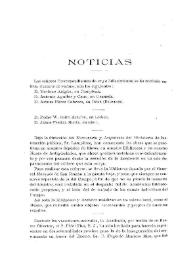 Noticias. Boletín de la Real Academia de la Historia, tomo 69 (septiembre-octubre 1916). Cuadernos III-IV