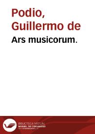 Ars musicorum.