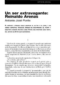 Un ser extravagante: Reinaldo Arenas