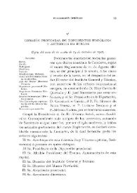 Comisión Provincial de Monumentos Históricos y Artísticos de Burgos [Acta de la sesión de 14 de octubre de 1918]