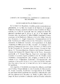 Comisión de Monumentos Históricos y Artísticos de Navarra [Acta de la sesión del día 9 de diciembre de 1918]