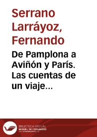De Pamplona a Aviñón y París. Las cuentas de un viaje a mediados del siglo XIV (1355-1356)
