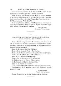 Comisión de Monumentos Históricos y Artísticos de la provincia de Guipúzcoa [II] [Acta de la sesión del 31 de enero de 1920]