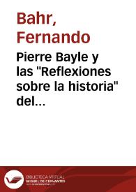 Pierre Bayle y las 