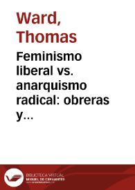 Feminismo liberal vs. anarquismo radical: obreras y obreros en Matto de Turner y González Prada, 1904-05