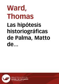 Las hipótesis historiográficas de Palma, Matto de Turner, González Prada, y Mariátegui