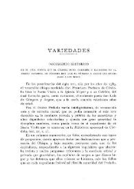 Documento histórico en el cual consta que el célebre poeta cordobés y racionero de la iglesia catedral de Córdoba don Luis de Góngora y Argote era aficionado a los toros