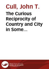 The Curious Reciprocity of Country and City in Some Spanish Pastoral Novels