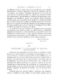Prehistoria y antigüedades de Bolaños (Valladolid)