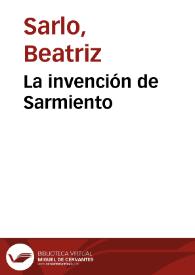 La invención de Sarmiento