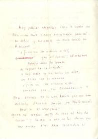 Carta de Carmen Laforet a Francisco Rabal y Asunción Balaguer