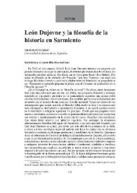 León Dujovne y la filosofía de la historia en Sarmiento