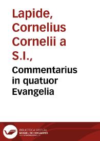 Commentarius in quatuor Evangelia