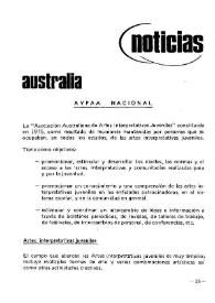 Boletín Iberoamericano de Teatro para la Infancia y la Juventud, núm. 19 (octubre-diciembre 1980). Noticias