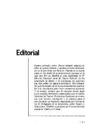 Boletín Iberoamericano de Teatro para la Infancia y la Juventud, núm. 35 (enero-marzo 1985). Editorial