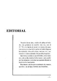 Boletín Iberoamericano de Teatro para la Infancia y la Juventud, núm. 52 (diciembre 1993). Editorial