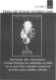 Boletín Iberoamericano de Teatro para la Infancia y la Juventud, núm. 2 (enero 2001). Noticias