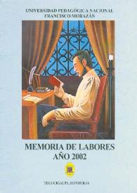Memoria de labores. Año 2002