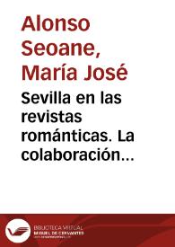 Sevilla en las revistas románticas. La colaboración del Conde de Campo Alange en El Artista
