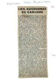 Los sucesores de Carlsen