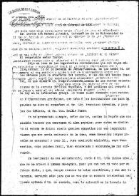 Carta de Manuel Briosos y Candiani a Rafael Altamira. República Mejicana, 5 de febrero de 1910