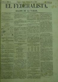 El Federalista. Núm. 2, 31 de julio de 1863