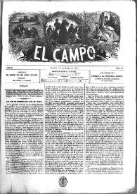 El Campo. Núm. 3, 1 de enero de 1877