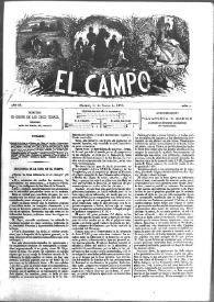 El Campo. Núm. 7, 1 de marzo de 1878