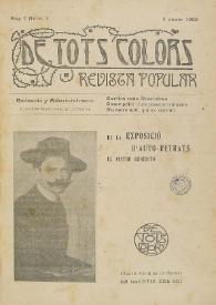 De tots colors : revista popular. Any I núm. 1 (3 janer 1908)