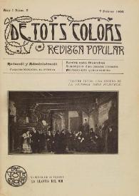 De tots colors : revista popular. Any I núm. 6 (7 febrer 1908)