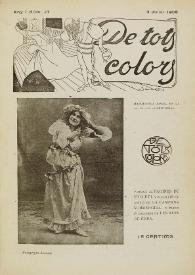 De tots colors : revista popular. Any I núm. 27 (3 juliol 1908)