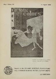 De tots colors : revista popular. Any I núm. 34 (21 agost 1908)