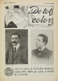 De tots colors : revista popular. Any II núm. 54 (8 janer 1909)