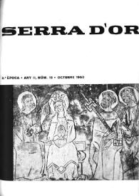 Serra d'Or. Any II, núm. 10, octubre 1960
