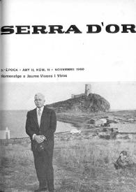 Serra d'Or. Any II, núm. 11, novembre 1960