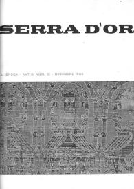 Serra d'Or. Any II, núm. 12, desembre 1960