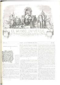 El museo universal. Núm. 22, Madrid 30 de noviembre de 1858, Año II