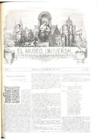 El museo universal. Núm. 24, Madrid 25 de diciembre de 1858, Año II