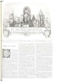 El museo universal. Núm. 34, Madrid 19 de agosto de 1860, Año IV