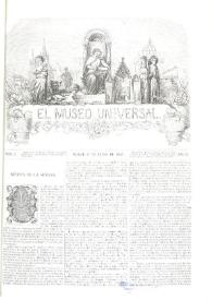 El museo universal. Núm. 2, Madrid 14 de enero de 1866, Año X