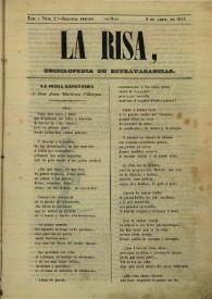 La risa : enciclopedia de extravagancias. Tom. I, Núm. 2º, 9 de abril de 1843