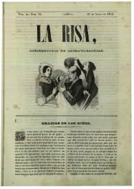 La risa : enciclopedia de extravagancias. Tom. III, Núm. 54, 21 de abril de 1844