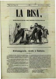 La risa : enciclopedia de extravagancias. Tom. III, Núm. 57, 12 de mayo de 1844