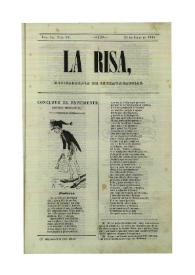 La risa : enciclopedia de extravagancias. Tom. III, Núm. 67, 21 de julio de 1844