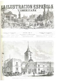La Ilustración española y americana. Año XVI. Núm. 6. Madrid 8 de febrero de 1872