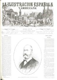 La Ilustración española y americana. Año XVII. Núm. 13. Madrid 1º de abril de 1873