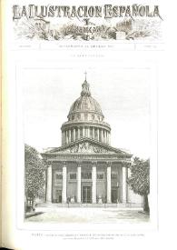 La Ilustración española y americana. Año XXIX. Suplemento al núm. 21, junio 1885