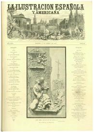 La Ilustración española y americana. Año XXX. Núm. 3. Madrid, 22 de enero de 1886